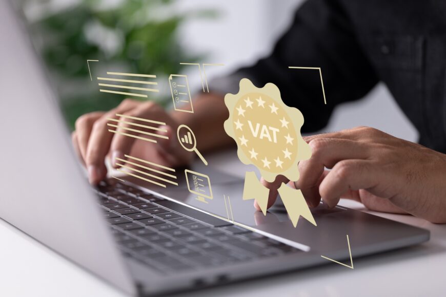 Electronic VAT exemption certificate