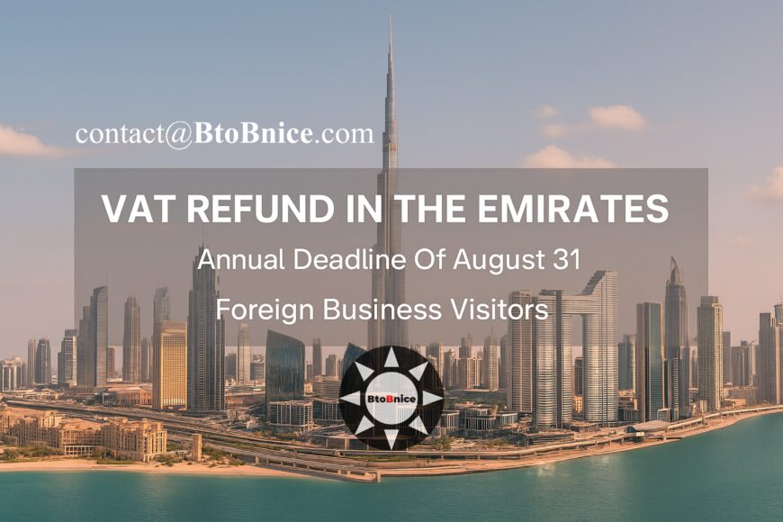 UAE VAT Refund for Foreign Business Visitors