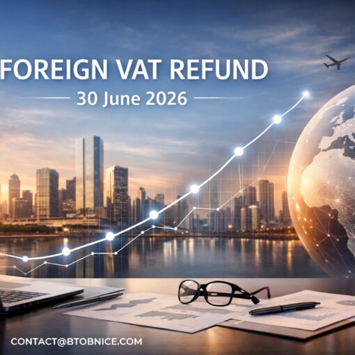 Foreign VAT refund 2026 by BTOBNICE