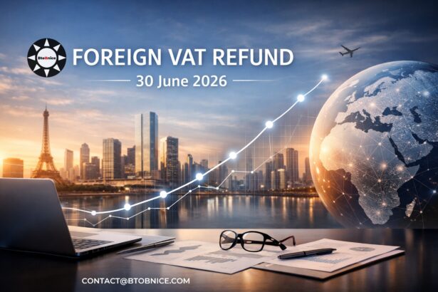 Foreign VAT refund 2026 by BTOBNICE
