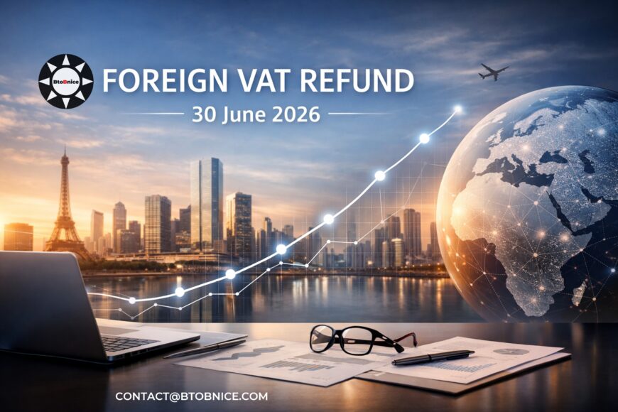 Foreign VAT refund 2026 by BTOBNICE